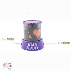 Đèn LED Hình Sao Xoay Tự Động Phát Nhạc Ngọt Ngào - Đèn Trang Trí Bầu Trời Lãng Mạn cho Phòng Ngủ Trẻ Em và Cặp Đôi
