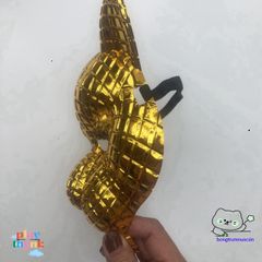 Mặt Nạ Squid Game Vàng - Đẳng Cấp Halloween Phụ Kiện Thời Trang Cosplay Trò Chơi Con Mực, Chất Liệu An Toàn, Giao Hàng Nhanh