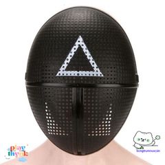Mặt Nạ Lính Gác Squid Game - Phụ Kiện Hóa Trang Độc Đáo Cho Trẻ Em và Người Lớn, Đồ Chơi Halloween Cosplay Thời Trang