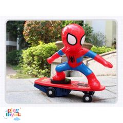Mô Phỏng Người Nhện Lướt Ván Phát Sáng - Đồ Chơi An Toàn Cho Trẻ Em Từ 2 Tuổi - Thích Hợp Cho Fan Spider Man