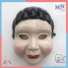 Mặt Nạ Robot Squid Game - Đồ Chơi Hóa Trang Halloween An Toàn, Chất Liệu PVC, Đạo Cụ Cosplay Độc Đáo, Hot Trend 2021