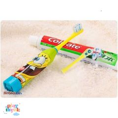 Bàn Chải Điện Tự Động Cho Trẻ Em - Đánh Răng Vui Vẻ Với Nhân Vật Hoạt Hình Dễ Thương - Combo 2C 79KK