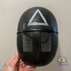Mặt Nạ Hóa Trang Squid Game - Đạo Cụ Halloween Độc Đáo Cho Người Lớn & Trẻ Em - Món Quà Tuyệt Vời Cho Fan Series Hàn Quốc