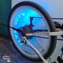 Bộ 2 Đèn LED Gắn Van Xe Tạo Chữ Khi Chạy Cực Đẹp MSV57 - Phụ Kiện Xe Máy, Xe Đạp Độc Đáo