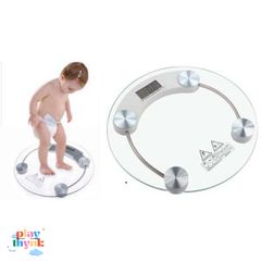 Cân Điện Tử 180KG Hình Tròn - Cân Sức Khỏe Thông Minh - Độ Chính Xác Cao, Thiết Kế Sang Trọng, Tiết Kiệm Pin