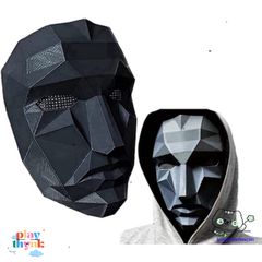 Mặt Nạ BOSS Squid Game - Đạo Cụ Hóa Trang Halloween, Đồ Chơi Cosplay Độc Đáo Cho Fan Trò Chơi Con Mực