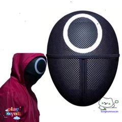 Mặt Nạ BOSS Squid Game - Đạo Cụ Hóa Trang Halloween, Đồ Chơi Cosplay Độc Đáo Cho Fan Trò Chơi Con Mực
