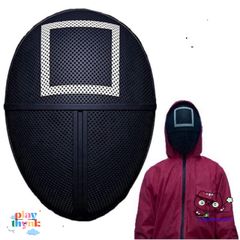 Mặt Nạ BOSS Squid Game - Đạo Cụ Hóa Trang Halloween, Đồ Chơi Cosplay Độc Đáo Cho Fan Trò Chơi Con Mực