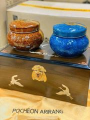 Cao Hồng Sâm Hũ Đôi Pocheon Arirang 500g x 2 - Tinh Chất Hồng Sâm Hàn Quốc Hộp Gỗ Cao Cấp, Tăng Cường Sức Khỏe Chất Lượng Cao