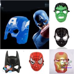 Khẩu Trang Hulk Iron Man - Mặt Nạ Toàn Mặt Siêu Anh Hùng Cho Trẻ Em - Quà Tặng Cosplay Halloween và Sinh Nhật