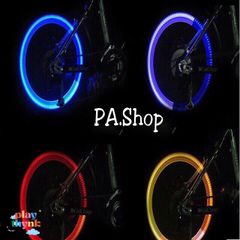 Đôi Đèn LED Gắn Chân Van Đổi Màu 7 Sắc - Đèn Nháy Xe Máy & Xe Đạp - Mã BTM3 Chính Hãng