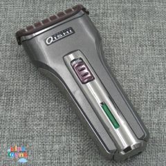 Máy Cạo Râu Qishi Q588 - Đầu Cạo Ngang Lưỡi Kép Sắc Bén, Sạc Pin Li-ion, Thời Gian Cạo 45 Phút - Chăm Sóc Nam Chính Hãng