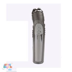 Máy Cạo Râu Qishi Q588 - Đầu Cạo Ngang Lưỡi Kép Sắc Bén, Sạc Pin Li-ion, Thời Gian Cạo 45 Phút - Chăm Sóc Nam Chính Hãng