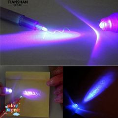 Bộ 4 bút mực tàng hình VTO30 với đèn UV - Viết bí mật, ghi chú học tập tiện lợi và độc đáo cho trẻ em và sinh viên