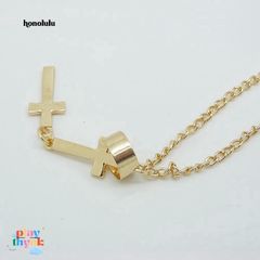 Khuyên Tai Nữ Dạng Dangle Kiểu Thánh Giá Độc Đáo - Trang Sức Punk Thời Trang Mã ZAJ57, Phù Hợp Đi Dạo và Tiệc Tùng