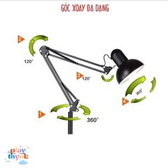 Đèn Cây Pixar Luxo LED 2 Mét - Đèn Bàn Kiểu Dáng Độc Đáo Cho Văn Phòng & Nhà Ở - Tiết Kiệm Điện, Bảo Hành 24 Tháng