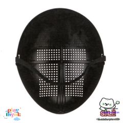 Mặt Nạ Cosplay Squid Game Boss - Phụ Kiện Nhập Vai Độc Đáo, Chất Liệu Bền Bỉ, Thích Hợp Cho Tiệc Hóa Trang và Halloween