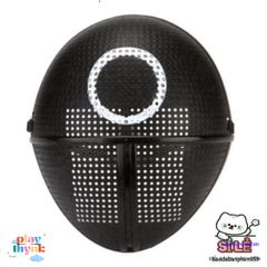 Mặt Nạ Cosplay Squid Game Boss - Phụ Kiện Nhập Vai Độc Đáo, Chất Liệu Bền Bỉ, Thích Hợp Cho Tiệc Hóa Trang và Halloween