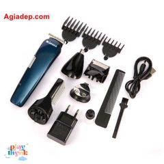 Bộ thiết bị chăm sóc cá nhân 5 trong 1 Marske M5006 - Tông đơ cạo râu, cắt tóc, tỉa lông mũi cao cấp châu Âu, tiện lợi và sang trọng