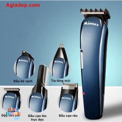Bộ thiết bị chăm sóc cá nhân 5 trong 1 Marske M5006 - Tông đơ cạo râu, cắt tóc, tỉa lông mũi cao cấp châu Âu, tiện lợi và sang trọng