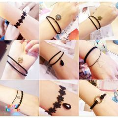 Dây Chuyền Choker Link Hợp Kim Thời Trang Nhật Bản - Vòng Chân Đẹp Tôn Vẻ Sang Trọng, Phong Cách Châu Âu, Hàn Quốc