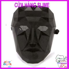 Mặt nạ Squid Game - Mặt nạ hóa trang Boss cho Halloween, Cosplay và các sự kiện, Đặc trưng từ phim truyền hình Hàn Quốc nổi tiếng