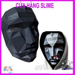 Mặt nạ Squid Game - Mặt nạ hóa trang Boss cho Halloween, Cosplay và các sự kiện, Đặc trưng từ phim truyền hình Hàn Quốc nổi tiếng