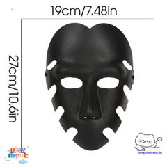 Mặt Nạ 3D Squid Game Halloween - Phụ Kiện Cosplay Độc Đáo Cho Chụp Hình - Trang Trí Ngày Hội Hóa Trang