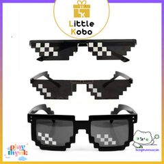 Kính Mắt Thug Life Siêu Ngầu - Kính Cosplay Dành Cho Trẻ Em, Phong Cách Thời Thượng Chất Nhựa Bền, Đồ Chơi Giải Trí