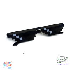 Kính Mát Pixel 8 Bit Thời Trang - Kính Chống Tia UV400 Phong Cách Hip-hop Cho Nam Nữ Dự Tiệc