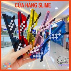 Kính Mắt Thuglife 6 Chấm MINECRAFT - Kiểu Dáng Dễ Thương, Nhiều Màu Sắc, Phong Cách Thời Trang 8bit cho Nam Nữ
