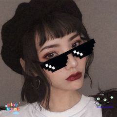 Kính Mát Thug Life 6 Chấm - Kính Thời Trang Minecraft Cực Chất, Kiểu Dáng Dễ Thương Phù Hợp Nam Nữ, Hot Trend 2023