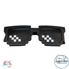 Kính Thời Trang Pixel Thug Life - Kính Mát UV400 Phong Cách Hip Hop Dành Cho Nam Nữ, Thời Trang Đường Phố Năng Động