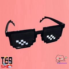 Kính Mát Thug Life - Mặt Kính 6 Chấm Thời Thượng, Kiểu Dáng Ngầu Lòi Cho Sống Ảo - Phụ Kiện Anime, Manga, Game