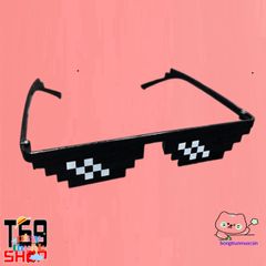 Kính Mát Thug Life - Mặt Kính 6 Chấm Thời Thượng, Kiểu Dáng Ngầu Lòi Cho Sống Ảo - Phụ Kiện Anime, Manga, Game