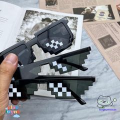 Kính Mát Thug Life 6 Màu - Xu Hướng Minecraft Cá Tính Siêu Ngầu Dành Cho Tất Cả Mọi Người, Phụ Kiện Thời Trang Đẹp Giá Rẻ
