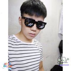 Kính Mát Thug Life 8Bit - Phiên Bản Độc Đáo Chống Nắng, Phong Cách Cá Tính Cho Nam Nữ, Hot Trend 2018