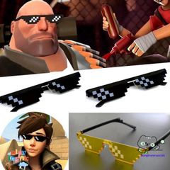 Kính Mát Mosaic Thug Life UV400 - Phong Cách Hip Hop Độc Đáo Cho Nam Nữ, Lời Khuyên Thời Trang Hàng Đầu