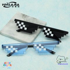 Kính Mát Thug Life Đa Giác Pixel Siêu Dễ Thương - Kính Râm Chất Lượng Cao Thời Trang Cho Nam Nữ