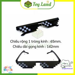 Kính Thug Life Cosplay Siêu Ngầu - Kính Mắt Thời Thượng Cho Trẻ Em, Chất Nhựa Bền Bỉ, Phong Cách Độc Đáo, Đồ Chơi Xả Stress