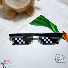 Kính Mát Thug Life 6 Chấm - Phụ Kiện Siêu Ngầu Cho Gamer Đam Mê Minecraft - Thể Hiện Cá Tính Vượt Trội