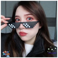 Kính Râm Unisex Yakult - Phong Cách Thời Trang Hài Hước, Bảo Vệ UV400, Phụ Kiện Tiệc Tùng Thug Life