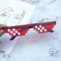 Kính Mắt Thug Life 6 Chấm - Phụ Kiện Độc Đáo Cho Gamer Thể Hiện Cá Tính, Thú Vị Và Thú Vị