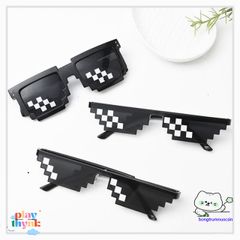 Kính Mắt Thug Life 6 Chấm Đầy Màu Sắc - Kính Mát Disco Thời Trang, Phong Cách Năng Động, Chống Chói UV400