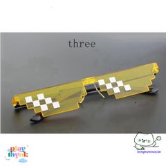 Kính Mát Thug Life 8 Bit - Kính Râm Chống UV400, Phong Cách Trẻ Trung, Quà Tặng Hoàn Hảo Cho Game Thủ và Fan Hâm Mộ