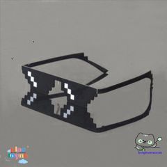 Gọng Kính Retro Thug Life Đẳng Cấp - Kính Mát Phong Cách Unisex Nhiều Màu, Bảo Vệ Mắt Chống UV400