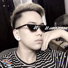 Gọng Kính Retro Thug Life Đẳng Cấp - Kính Mát Phong Cách Unisex Nhiều Màu, Bảo Vệ Mắt Chống UV400