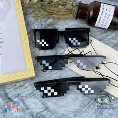 Kính Mosaics Thug Life - Kính Mắt Phong Cách Độc Đáo Pixel Disco Chống UV400 Cho Nam Nữ, Thời Trang, Vui Nhộn