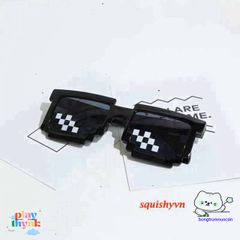 Kính Mắt Thug Life Phong Cách Minecraft - Thời Trang Nam Nữ Cao Cấp, Chống UV, Chất Lượng Bền Bỉ