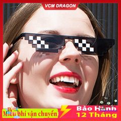 Kính Mát Thug Life Minecraft Nhiều Màu – Phụ Kiện Siêu Ngầu Dành Cho Gamers, Kính Mắt Thời Trang Hiện Đại